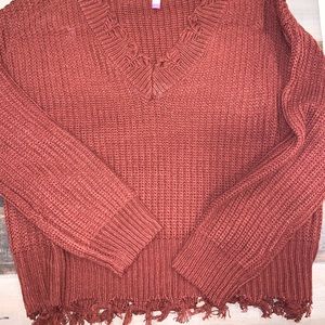 Chunky knit sweater